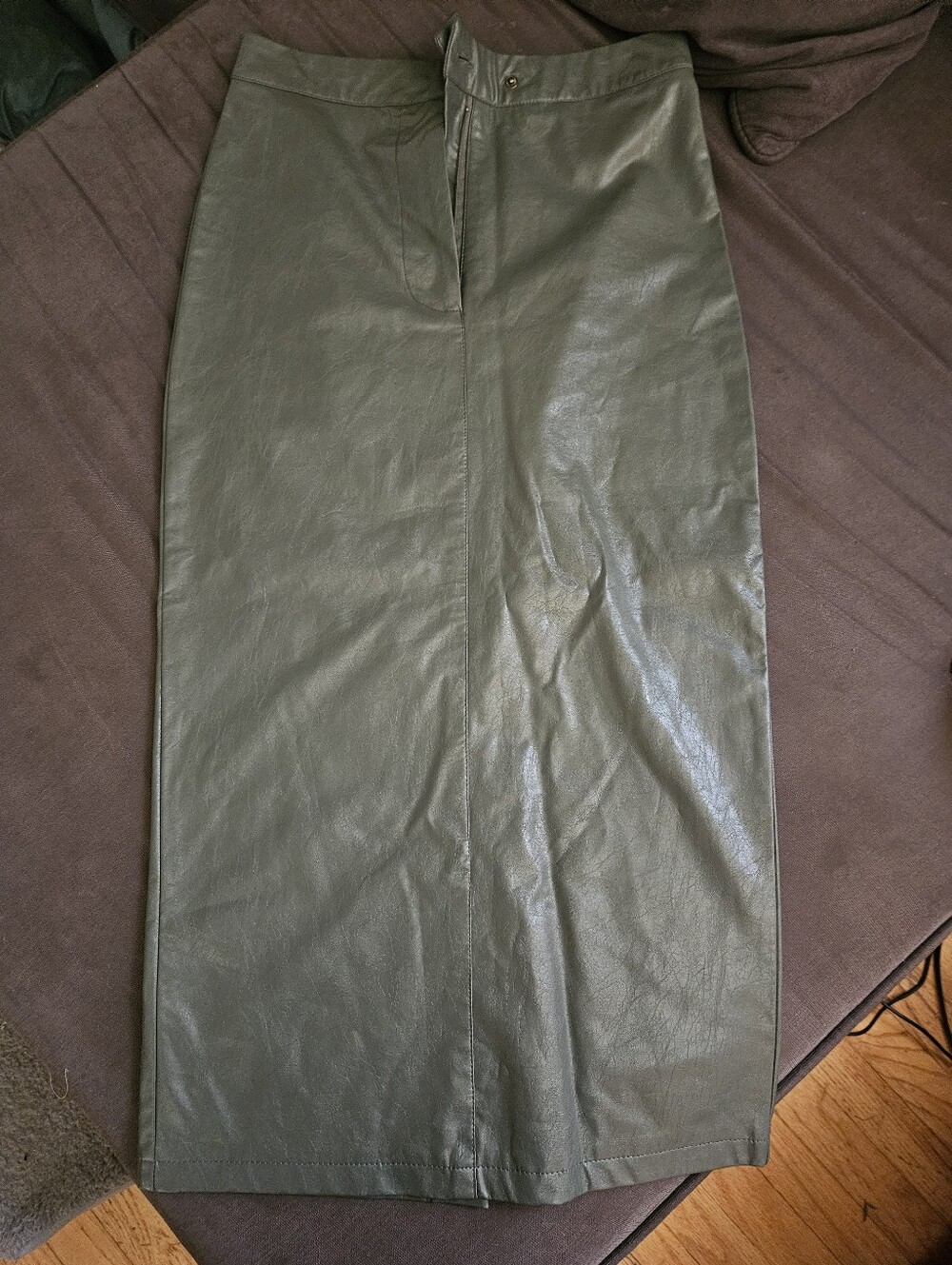 Primark Olive Green Midi Skirt